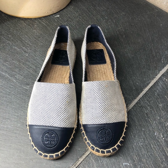colorblock espadrille flat